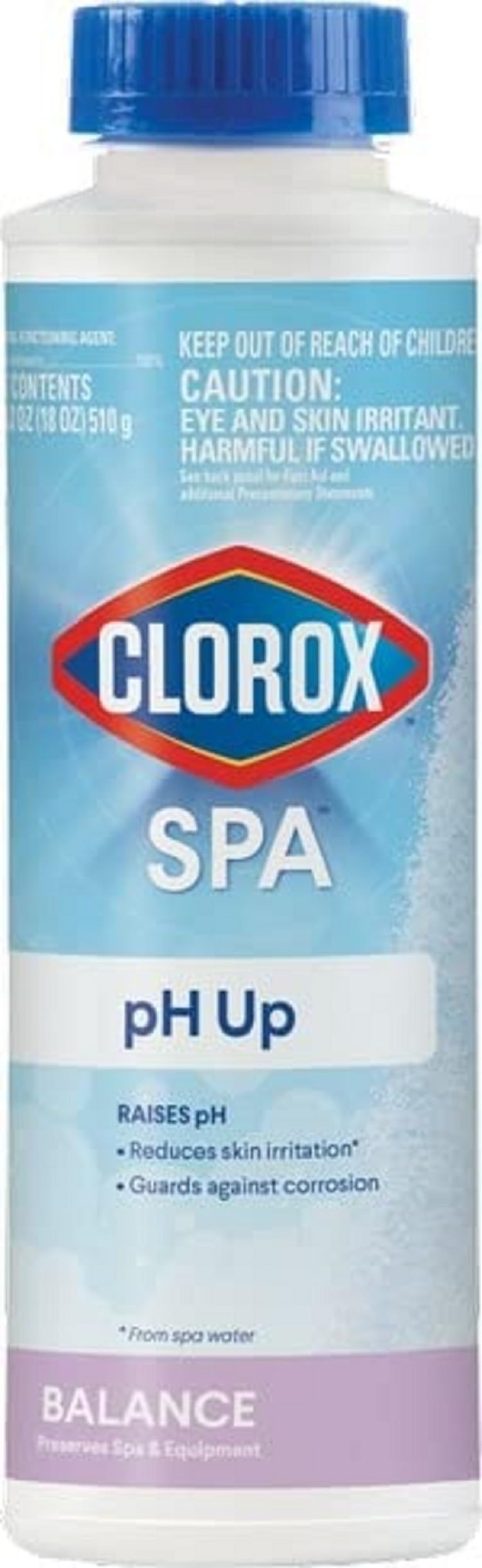 Clorox Pool&Spa Spa Ph Up, Raises Ph In Spa Water, Safe For All Spa Types, 18 Ounce (Pack Of 1)