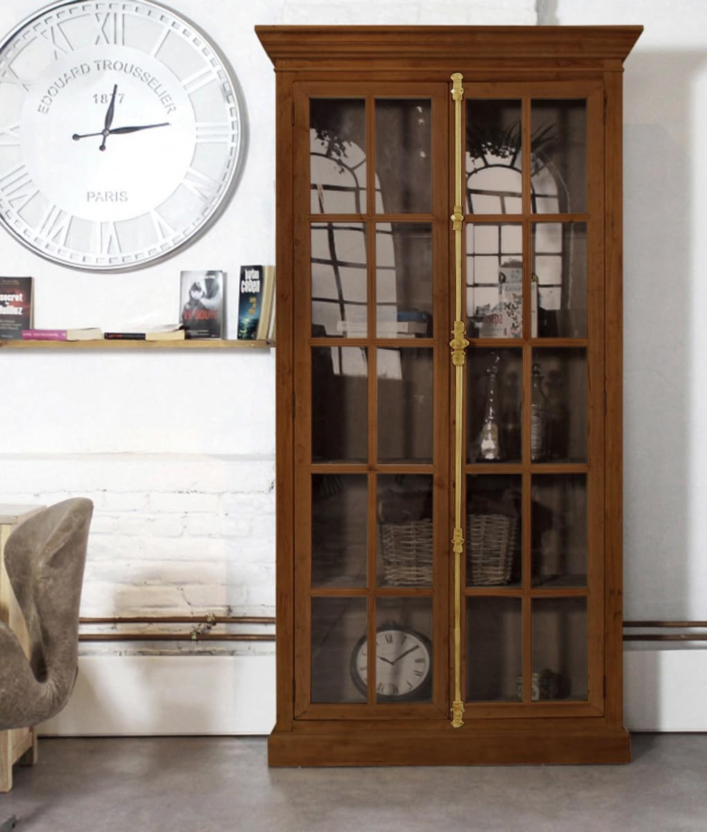 The Attic Oregon Bookshelf, Multipurpose For Living Room Bed Room Study Kitchen, Solid Mango Wood, Honey Matte Finish