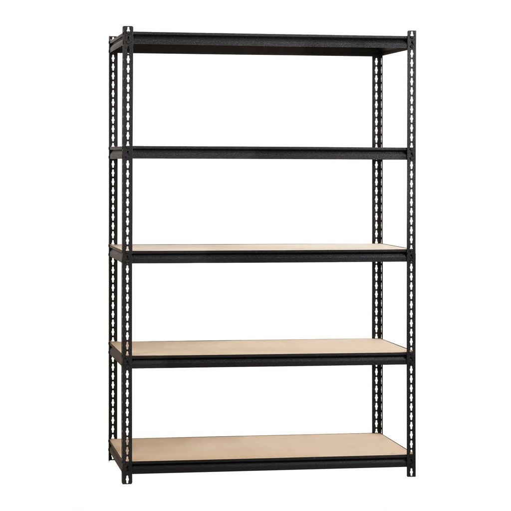 Lorell 2,300 lb Capacity Riveted Steel Shelving