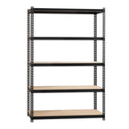 Lorell 2,300 lb Capacity Riveted Steel Shelving