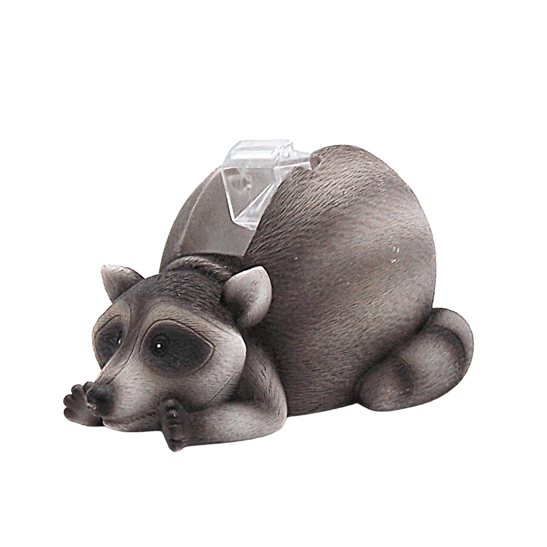 Raccoon Tape Dispenser, Fun Animal Office Supplies, Unique Desktop Accessory, Funny Gifts, 5 Inches