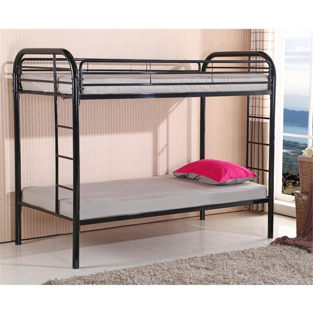 Oasis Twin Over Twin Metal Bunk Bed - Thumbnail 3