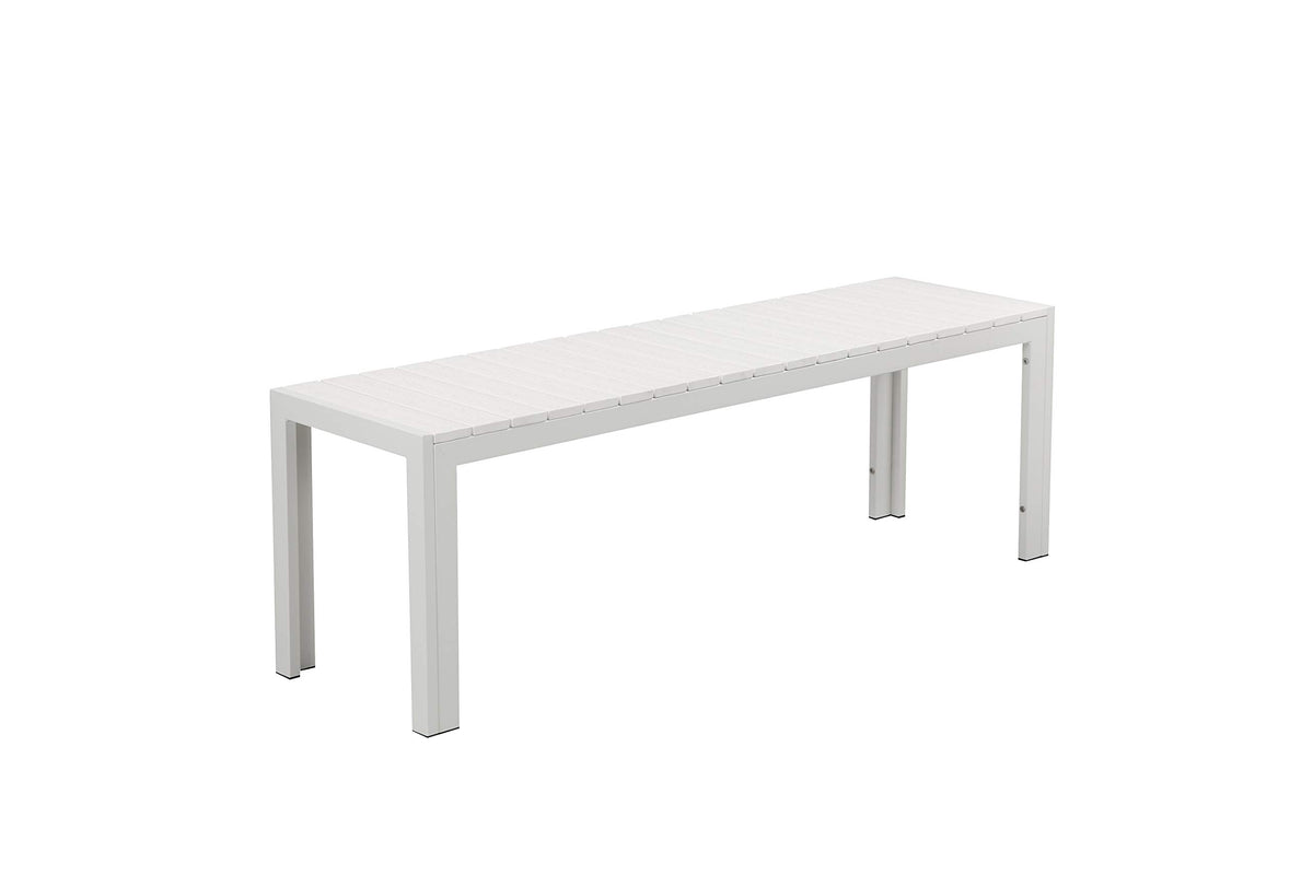 Pangea Home Breeze Bench, White