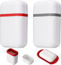 Mclear Travel Soap Case, Holder, Box Leakproof, Waterproof Container Draining Layer, Portable For Bathroom, Gym, Home Bathroom P