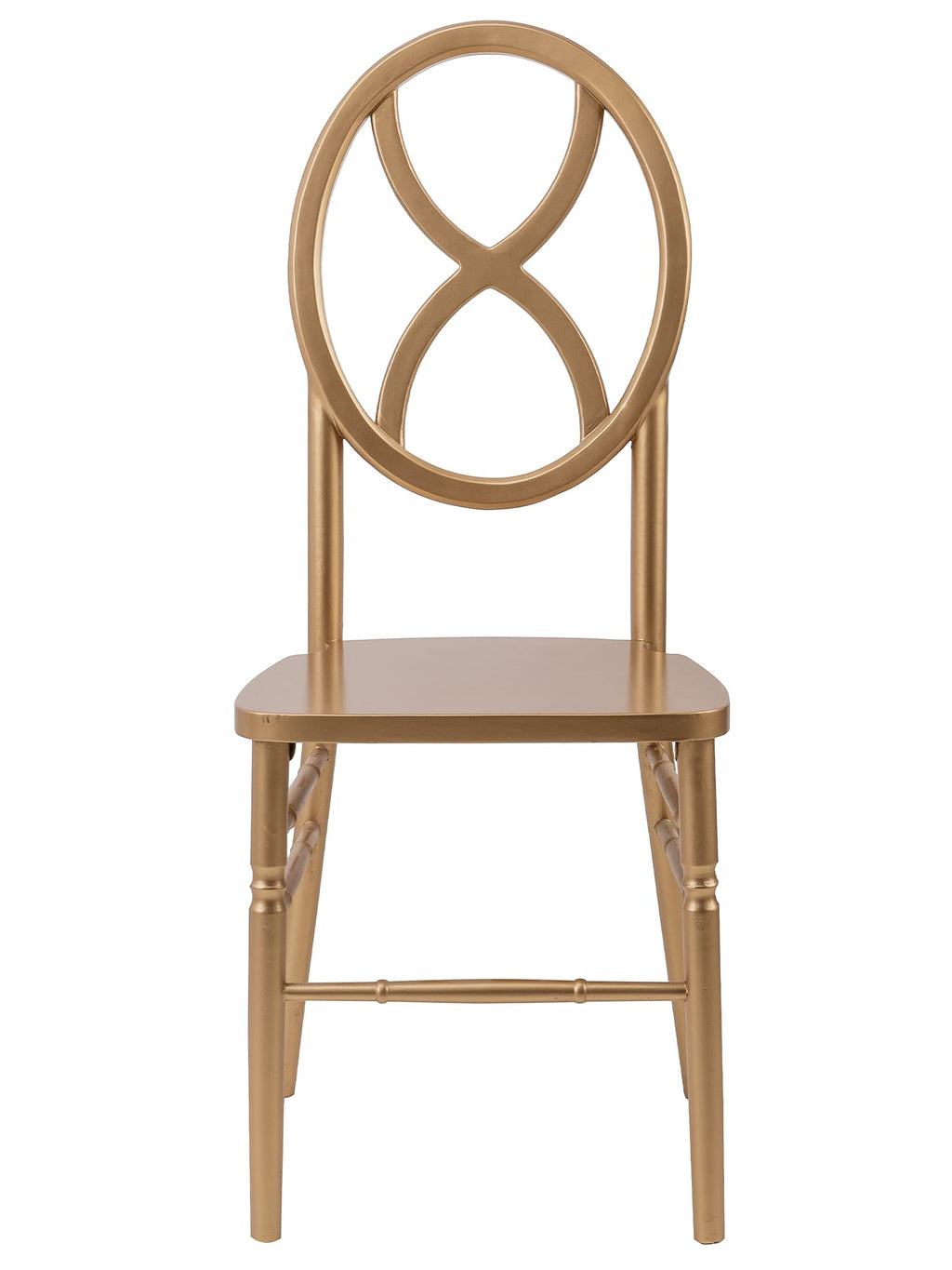 Commercial Seating Products Sandglass Gold Wood Chairs, 2-Pack