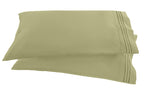 Elegant Comfort 1500 Thread Count Embroidered Egyptian Quality Luxurious Silky Soft Wrinkle & Fade Resistant 2-Piece Pillowcase,