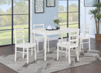 LILOLA LIVING Lavinia 5-Piece White Dining Set