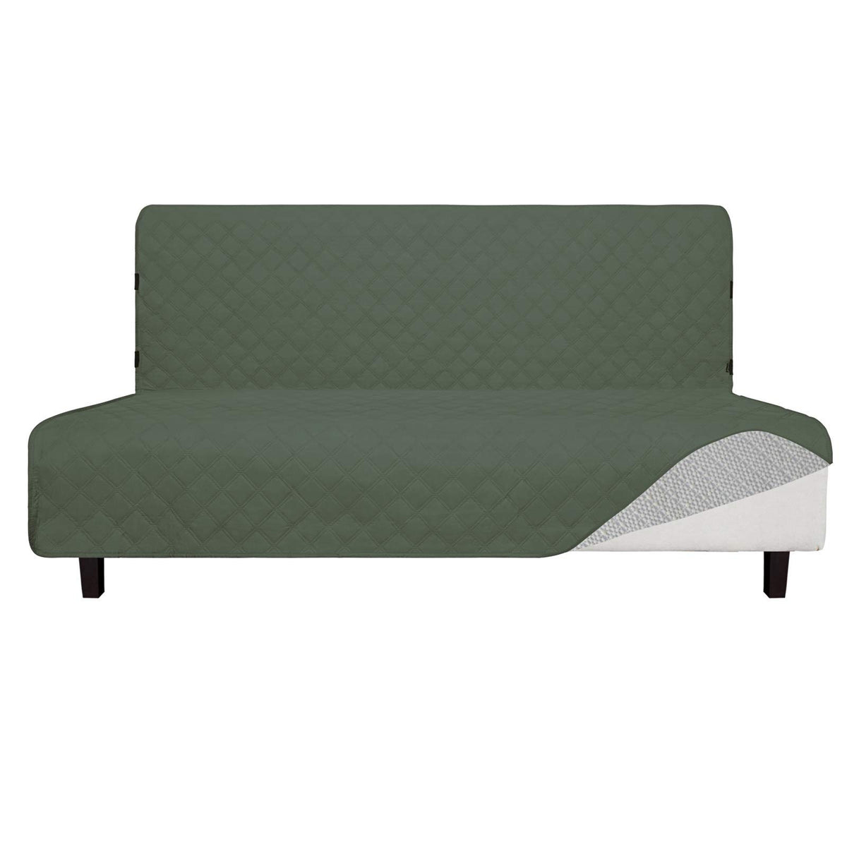 Easy-Going Sofa Slipcover Futon Cover Waterproof Couch Cover Furniture Protector Cover Pets Covers Whole Fabric No Stitching Non