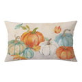 Gtext Fall Throw Pillow Cover Fall Pumpkins Cuhion Cover Autumn Farm Decor 20X12 Inch Outdoor Pillow Cushion,Sofa Fall Pillow Co