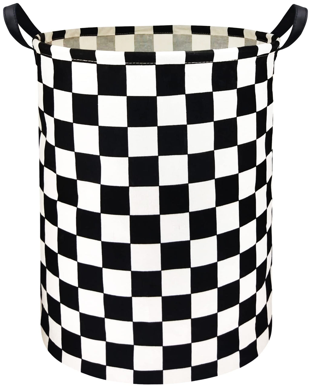 HIYAGON Boys Laundry Basket hamper Kids Storage Basket Car Toy Organizer Bins for Room Decor,Gift Basket for Bedroom(Racing Flag