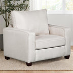 American Furniture Classics Relay Mist Upholstered Chair, Soft Washed Cream Tweed