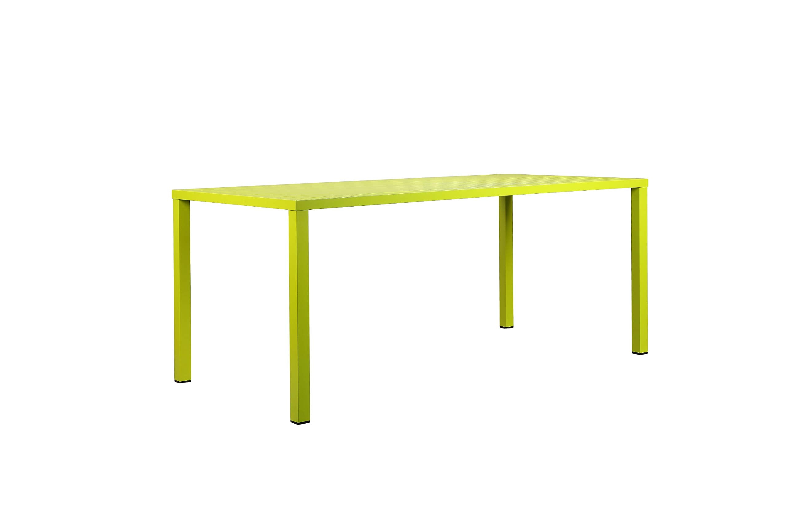 Pangea Home Miami Dt Grn Dining Table, Green