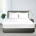 Fitted Sheet 1 Pack Twin-Xl/Split King Size Only Viscose Derived From Bamboo,400 Thread Count,8-16' Deep Pocket,Bottom Sheet Co