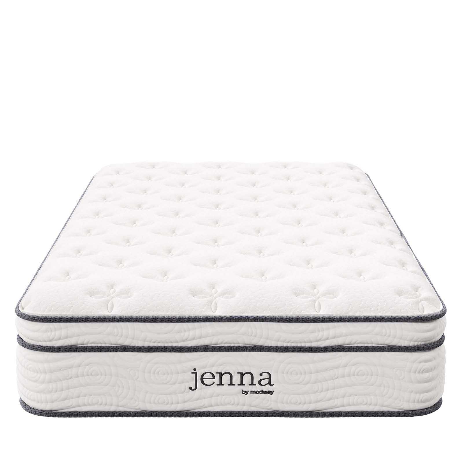 Modway Jenna 10?Innerspring and Memory Foam Twin Mattress With Individually Encased Coils