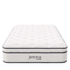 Modway Jenna 10?Innerspring and Memory Foam Twin Mattress With Individually Encased Coils