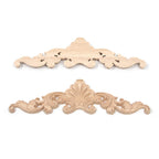 T Tulead Wood Carved Onlay Appliques Door Cabinet Decorative Appliques Corner Frame Decor Decal Pack Of 3