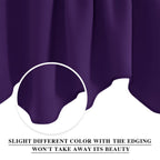 Nicetown Blackout Window Curtain Valance - 52 Inches By 18 Inches Small Scalloped Valance Window Curtain Panel Tier For Living R