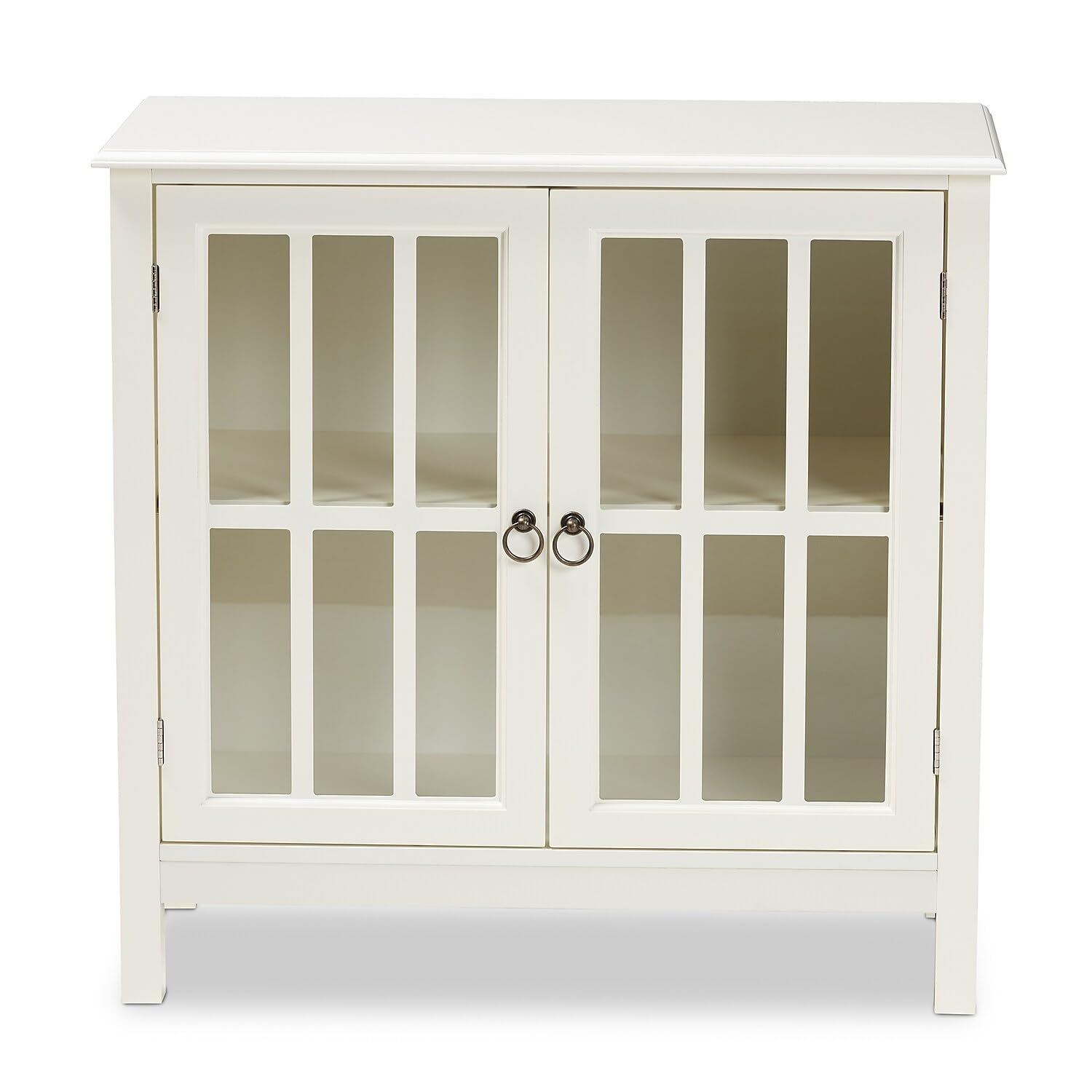 Baxton Studio Kendall Kitchen Storage Cabinet - Thumbnail 2