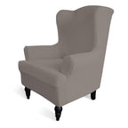 Easy-Going Stretch Wingback Chair Sofa Slipcover 1-Piece Sofa Cover Furniture Protector Couch Soft with Elastic Bottom Spandex J