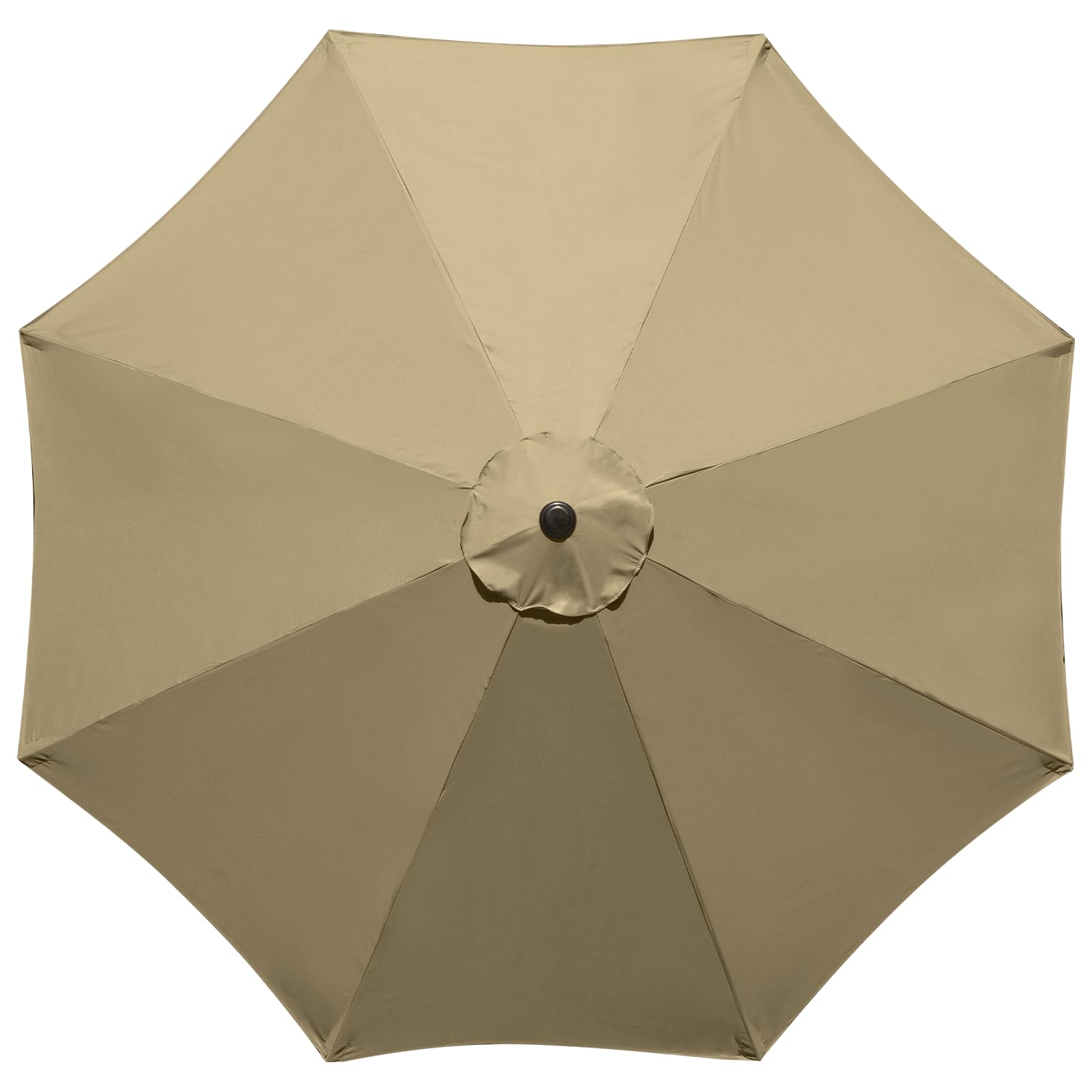 YOUGE OUTDOOR 10Feet Patio Umbrella Replacement Canopy, For 8 Ribs,Market and Table Umbrella Top,Universal Strong and Thick Umbr