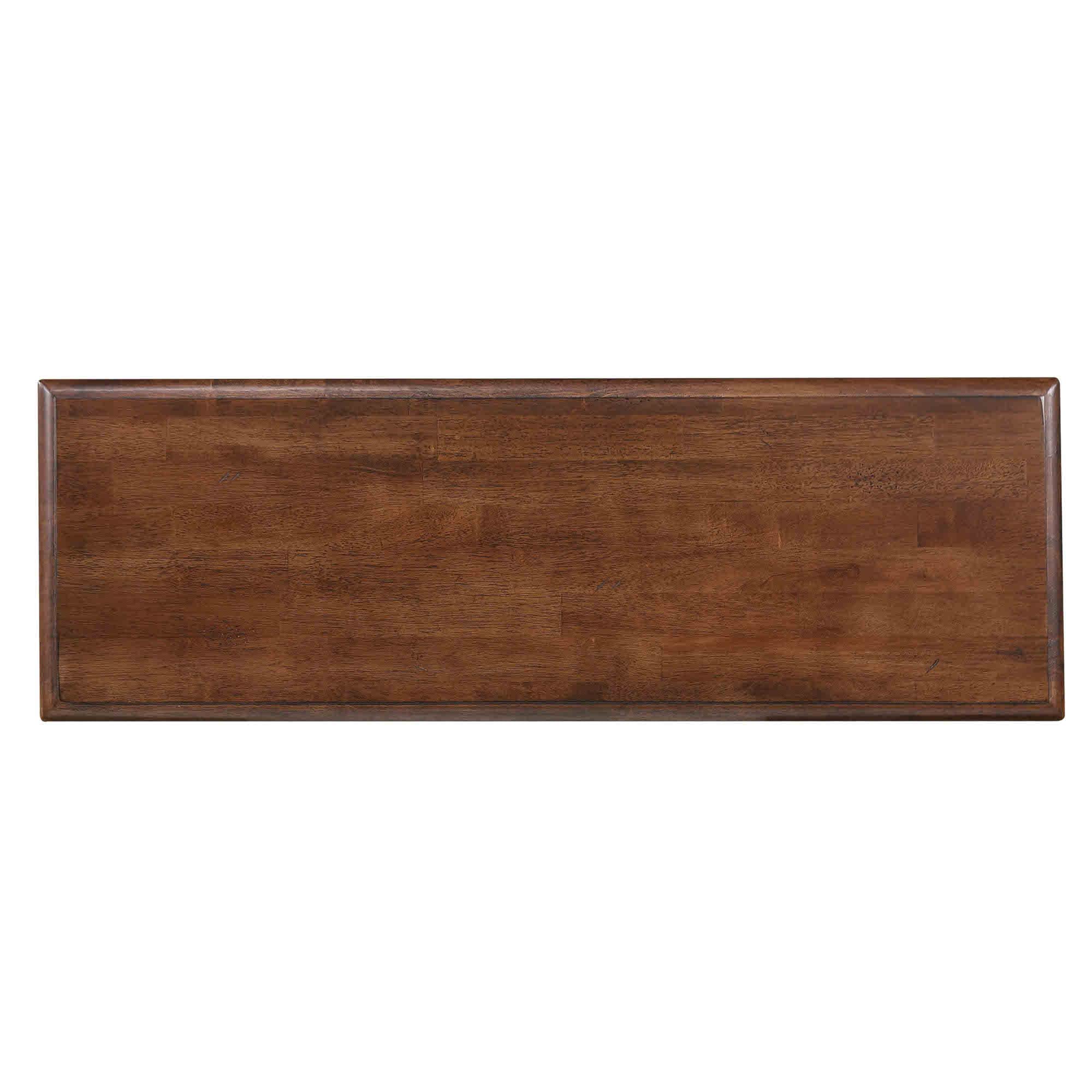 Sunset Trading Brook 42&quot; Amish Brown | Solid Wood Dining Bench