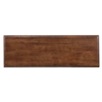 Sunset Trading Brook 42" Amish Brown | Solid Wood Dining Bench
