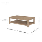 Npd Furniture And More Tiburon Coffee Tables, Drifted Sand