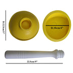 Coralpearl Drain Plunger, Small Hand Force Plumber Helper, Little 4 Inch Cup Clog Remover, Tiny Rubber Unclogger In 9'' Short Ha