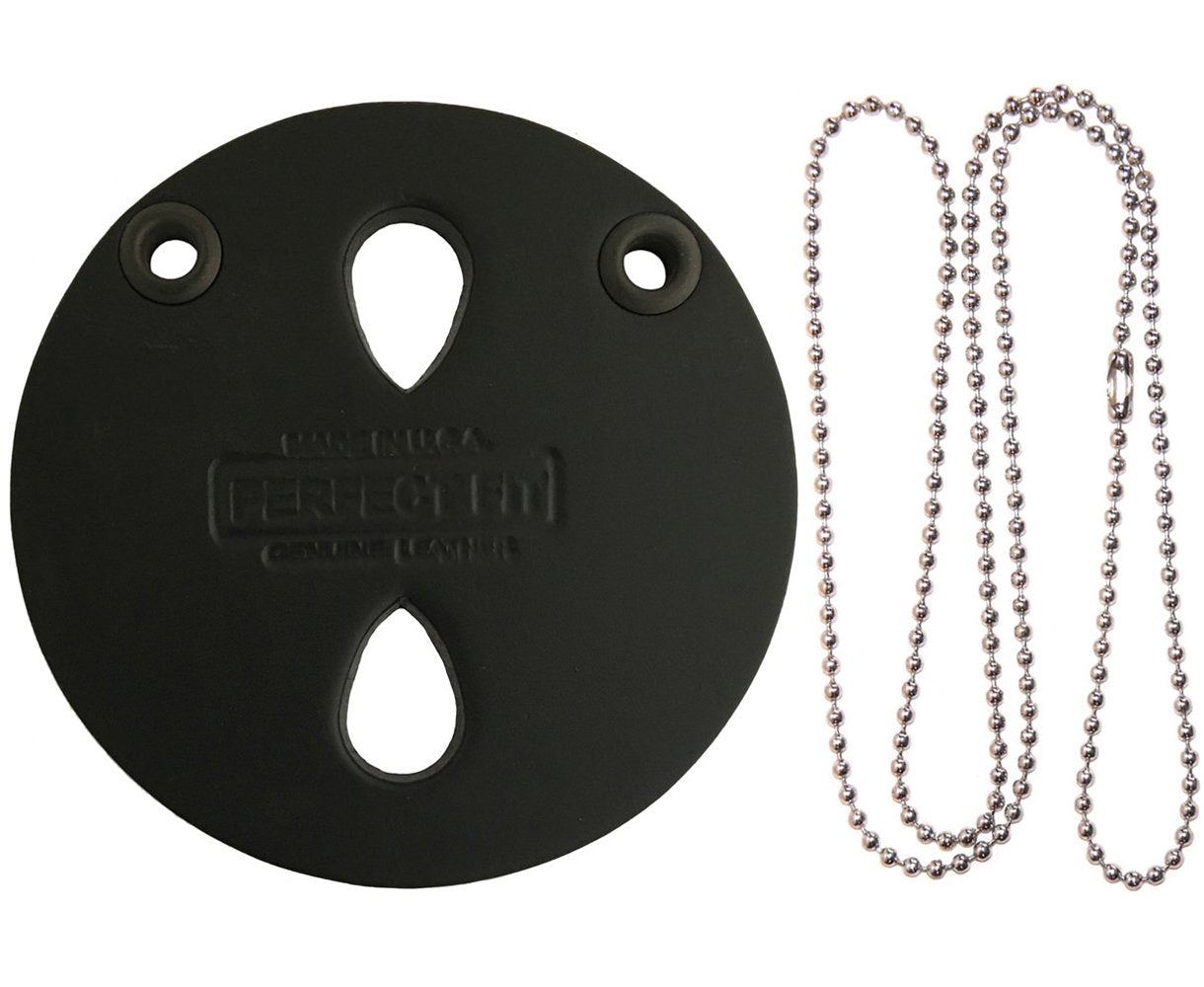 Round Police Badge Holder With Neck Chain - Perfect Fit Usa