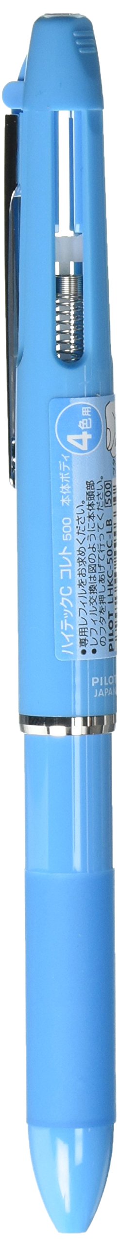 Pilot Multi-Pen Body, Hi-Tec-C Coleto 500, Light Blue Body (Lhkc-50C-Lb)