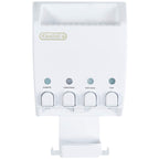 Better Living Ulti-Mate 4 Shower Caddy Shampoo and Soap Dispenser, 4 x 14.5 fl. oz, White
