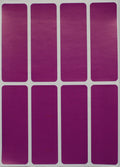 Royal Green 1X3 Purple Rectangle Stickers To Write For Stationery And Gift Labels - 800 Pack