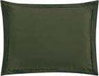 Chezmoi Collection 3-Piece Down Alternative Comforter Set (Queen, Cypress Green)