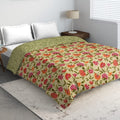 DDecor Live Beautiful 136Tc 1 Double Comforter  Yellow (228 Cm X 274 Cm, 90In X 108In)