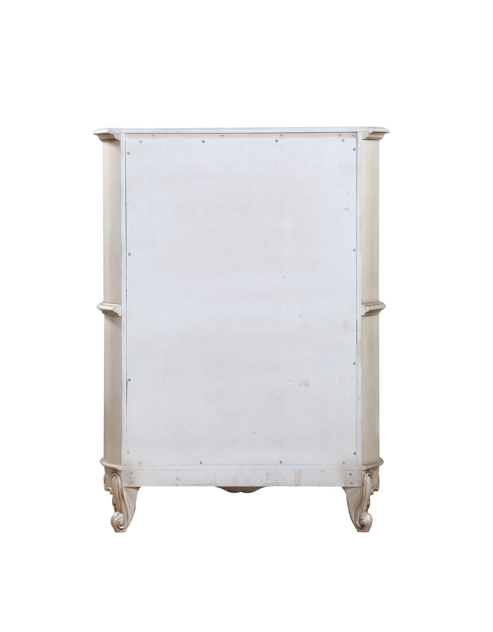 Acme Gorsedd 5-Drawer Wooden Chest in Golden Ivory