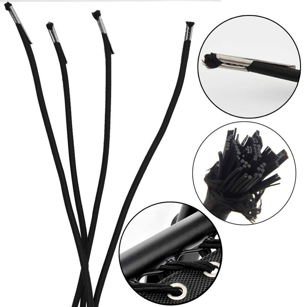 Jmkcoz 4 Pcs Universal Zero Gravity Chair Repair Cords Replacement Laces Elastic Lounge Chair Cord For Antigravity Chair, Recliners, Bungee Chair