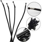 Jmkcoz 4 Pcs Universal Zero Gravity Chair Repair Cords Replacement Laces Elastic Lounge Chair Cord For Antigravity Chair, Recliners, Bungee Chair