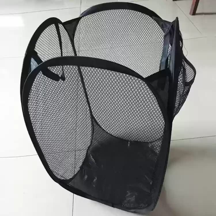 BADBUNDA ENTERPRISES Nylon Mesh Laundry Basket, 20Ltr (Multi)