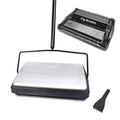 EZ SPARES Quiet Carpet Sweeper,Floor Sweeper with Pig-Bristles,Suitable for Carpet Cleaning Power,Roller Brush Strong,Bristle Sw