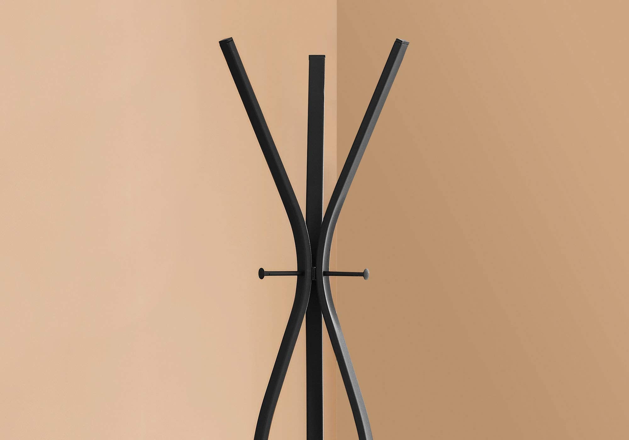 Monarch Specialties , Metal Coat Rack, Contemporary Style, Cappuccino, 72'H