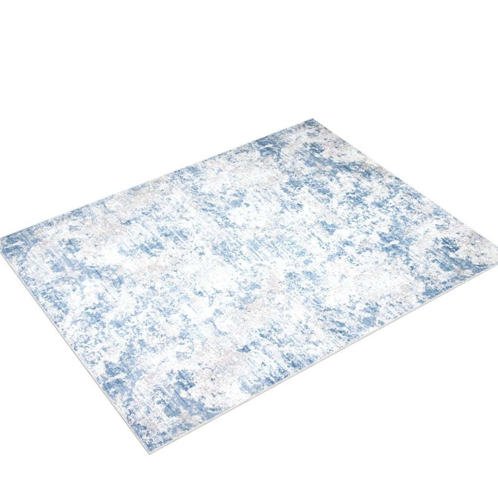 Safavieh Amelia Collection Area Rug - 9' X 12', Grey & Blue, Modern Abstract Design, Non-Shedding & Easy Care, Ideal For High Tr