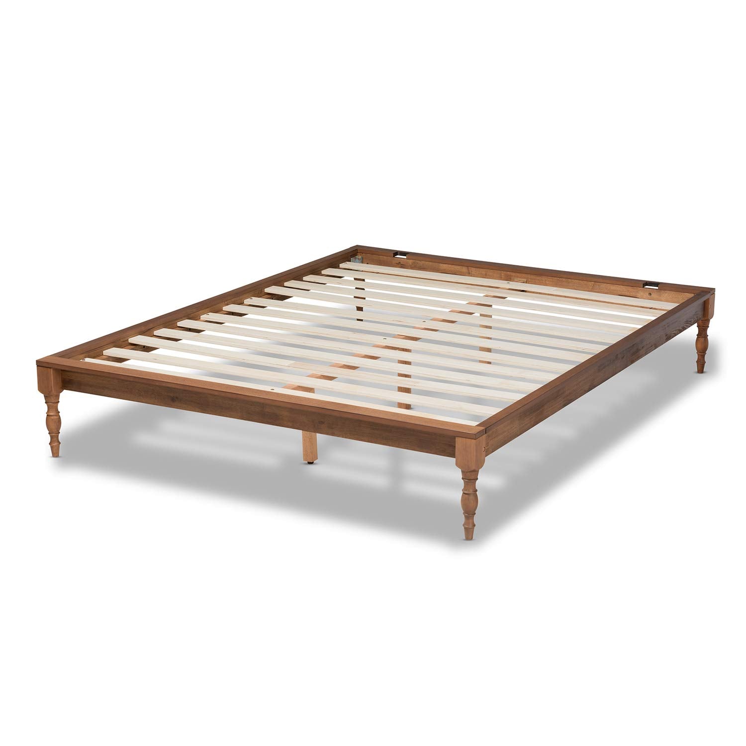 Baxton Studio Romy Full Size Wood Bed Frame - Thumbnail 2