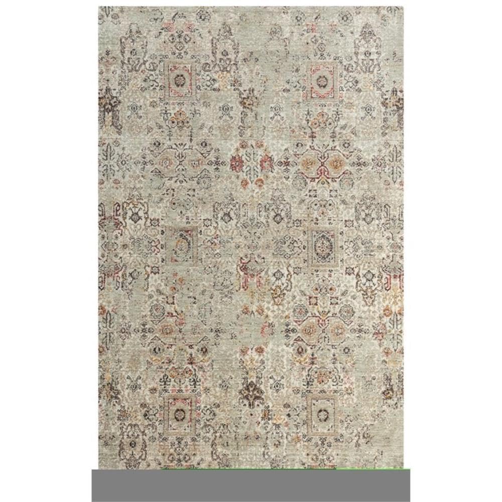 Rizzy Home Alora Decor Infinity 5' X 8' Classical Green/Beige/Ivory/Brown Hybrid Area Rug