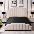 Thxsilk Silk Fitted Sheet 25 Momme, 16 Inch Deep Pocket Bottom Sheet, Top Grade Mulberry Silk, Luxurious And Comfortable (Black,
