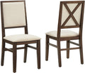 Joanna 2-Piece Upholstered Back Dining Chair Set