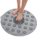 Veemok Round Bathroom Foot Mat  Soft, Absorbent, and NonSlip Floor Mat for Bathroom, Shower, Toilet | QuickDrying | Durable H