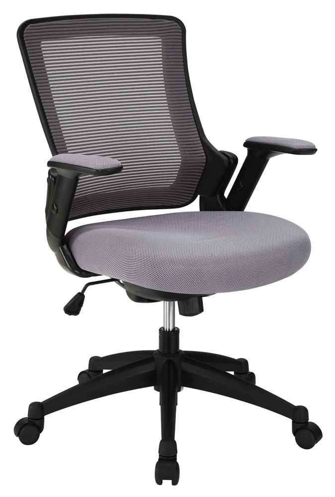 Modway Aspire Fabric Office Chair In Gray