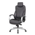 Boss Executive Hinged Arm Chair - Black (B8871-Bk)
