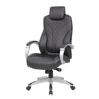 Boss Executive Hinged Arm Chair - Black (B8871-Bk)