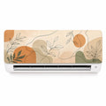 Ac Wall Sticker Botanical Line Art Design For Split Ac 91.45 X 30.48 Cm